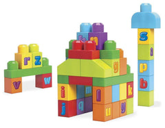 Mega Bloks ABC Spell! Alphabet Learning Building Blocks Set