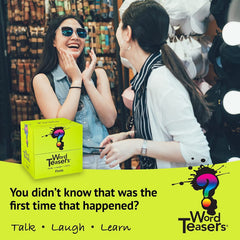 Word Teasers Firsts – Historical Trivia Card Game