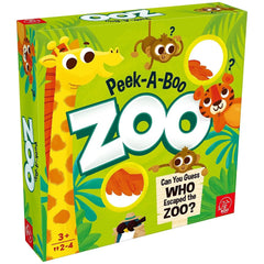 Roo Games Peek-A-Boo Zoo | Color & Reasoning Game for Toddlers