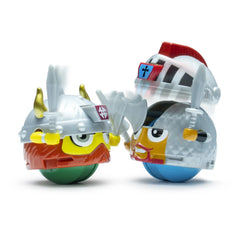 Battle Ballz Collectors Pack – 4 Warriors Action Rolling Figures