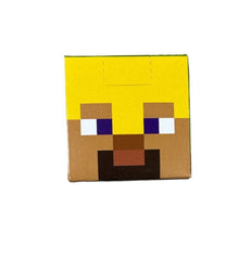 Mattel Minecraft Mob Head Minis – Gold Armor Steve
