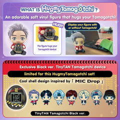 Tamagotchi Nano x TinyTAN Hugmy – Suga Black Version