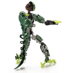 Mega Bloks Lizard Man Techbot 10" Buildable Action Figure