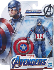 Marvel Captain America 6-Inch Action Figure | Avengers Hero