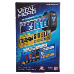 Digimon Vital Hero Interactive Fitness Tracker & Virtual Pet – Black