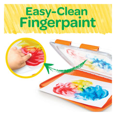 Crayola Washable Fingerpaint – Bilingual Toddler Set