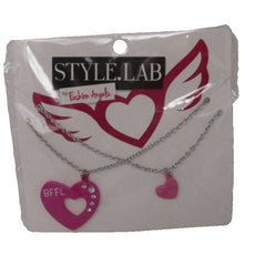 Fashion Angels Style Lab BFFL Hearts Best Friends Necklaces Set