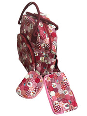 Women's 3-Piece Travel Bag Set – Bag, Phone Pouch & Wallet