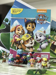 Paw Patrol My Busy Book Set with Storybook, 10 Figurines & Playmat