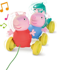 TOMY Toomies Grow with Peppa Pig Pull Along Walking Toy