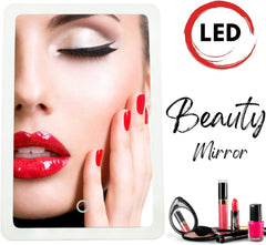 Onyx Professional Portable LED Makeup Mirror with Dimmable Lights