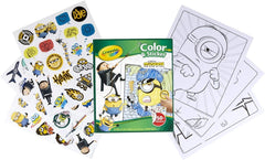 Crayola Minions Color & Sticker Activity Book for Kids