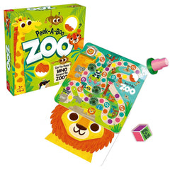 Roo Games Peek-A-Boo Zoo | Color & Reasoning Game for Toddlers