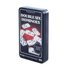 Goliath Pressman Double Six Dominoes Set | 10 Games, Tin Case