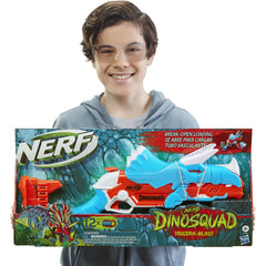 Nerf DinoSquad Tricera-Blast Dart Blaster | Triceratops Design