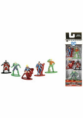 DC Comics Nano Metalfigs 5-Pack | Superman, Batman & More