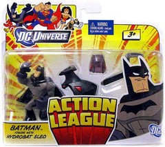 DC Universe Mini Batman 3" Action Figure with Hydrobat Sled