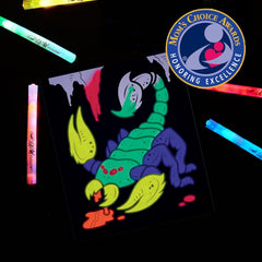 Crayola Glow Fusion Coloring Set – Mythical Creatures