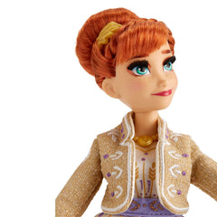 Hasbro Disney Frozen 2 Anna Fashion Doll – Glittery Travel Dress