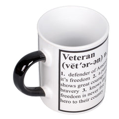 Tumbleweed Veteran Definition Stoneware Coffee Mug – 20 oz