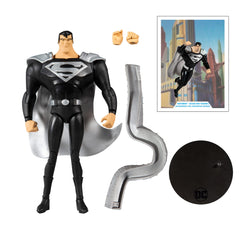 McFarlane Toys DC Superman Black Suit Animated Series 7" Figure