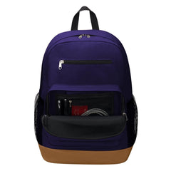 Charlotte Hornets NBA Licensed Playmaker Backpack 18" Purple