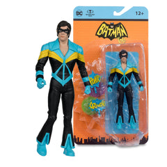 McFarlane Toys DC Retro Nightwing Batman '66 Comic 6-Inch Figure