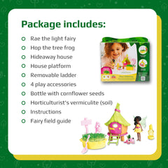 Play Monster My Fairy Garden Hop's Hideaway Playset with Seeds
