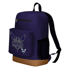 Charlotte Hornets NBA Licensed Playmaker Backpack 18" Purple