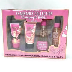 Onyx Bathhouse Champagne Wishes Honey Pear 4-Piece Bath & Hair Gift Set