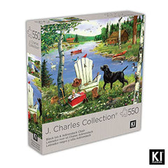 KI Puzzles Time for A Lil' Fishing 550 Piece