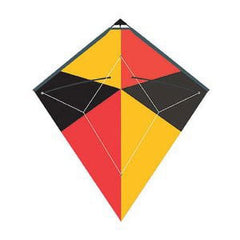 WindnSun DC Diamond Stunt Kite – Dual Control Multi-Color