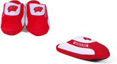 Comfy Feet Wisconsin Badgers Low Pro Scuff Slippers