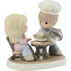 Precious Moments Serving Up Some Love Porcelain Figurine