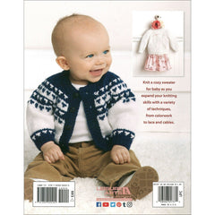 Leisure Arts Adorable Baby Sweaters Knitting Book