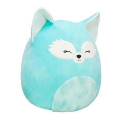 Squishmallows 16-Inch Dabney the Teal Fox Plush Toy