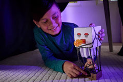 Mattel Minecraft Blast Attack Ghast Figure Set with Lights & Sounds