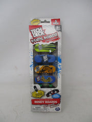 Tech Deck Bendy Boards 5-Pack | Tiger Set with Working Wheels
