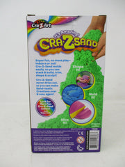 Cra-Z-Art Cra-Z-Sand Green Glow Moldable Sand – 1 lb