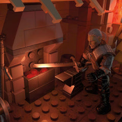 MEGA The Witcher Building Set – Corvo Bianco & Griffin 431 Pieces