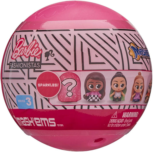 Mash'ems Barbie Fashionistas Mystery Blind Ball – Squishy Collectible