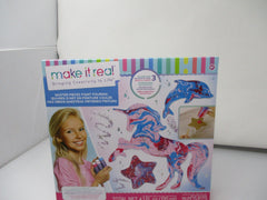 Make It Real Master Pieces Paint Pouring Kit with Glitter