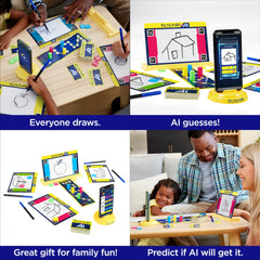 Mattel Pictionary vs. AI – Family Drawing Game with Artificial Intelligence