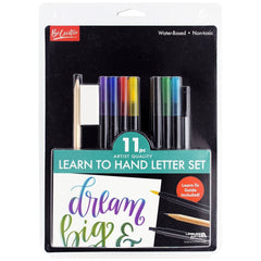 Leisure Arts Learn To Hand Letter Set – Beginner Calligraphy Kit