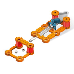 Geomag Mechanics Gravity Challenge Magnetic Building Set, 95 Pieces