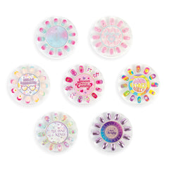 Make It Real Totally Trendy Faux Nail Set – 7 Sets, Ages 8+