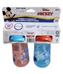 TOMY The First Years Mickey Mouse Toddler Straw Cups 2-Pack