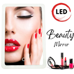Onyx Professional LED Makeup Mirror – Portable, Dimmable & Rechargeable