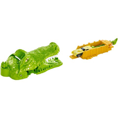 Hot Wheels Crocodile Crunch Play Set with 1 Car