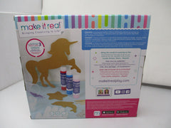Make It Real Master Pieces Paint Pouring Kit with Glitter